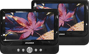 Curtis Sylvania SDVD9957 Premium 9 inch Dual Screen Portable DVD Player - Black