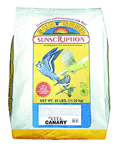 Sunseed Vita Canary Food 25 lb Bulk
