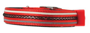 La compagnie des animaux collier de chiens moyens moyens, noir