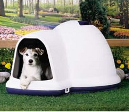 Petmate Indigo Dog House In White