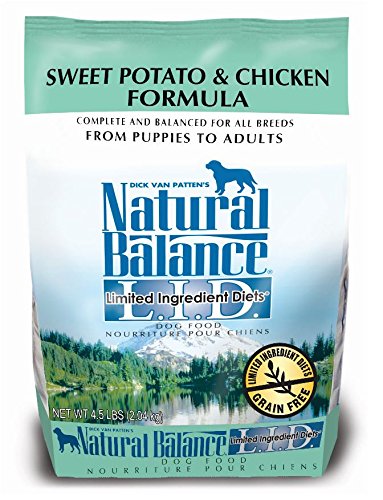 Natural Balance 42039 LID Chicken & Sweet Potato Dog Food (4.5LB(6))