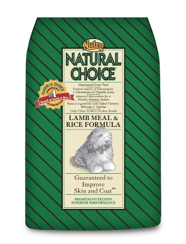 Nutro Natural Choice Lamb Meal & Rice Formula Dry Dog Food (15lbs)