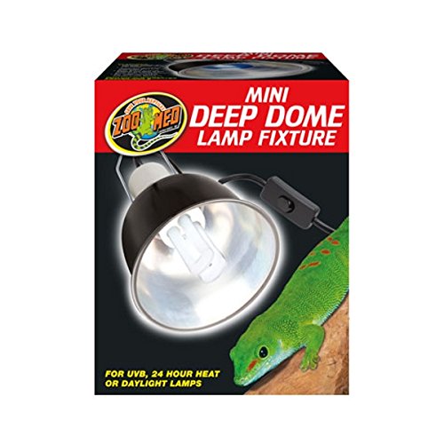 ZooMed RR1519D Mini Deep Dome Lamp Fixture