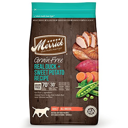 Merrick Grain Free Duck and Swew Patato Dog Aliments