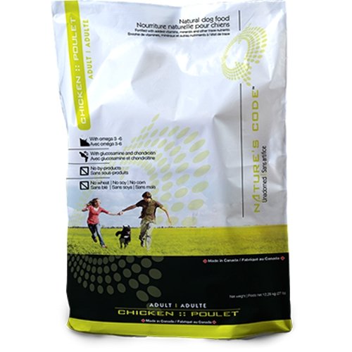 Bio Biscuit Nature's Code FF1535 Adult Chicken Dog Food 27lbs