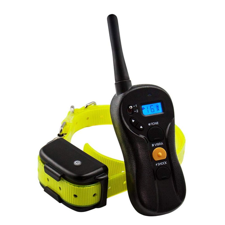Collier d'entraînement pour chiens 600m télécommande étanche électronique Electronic Dog Training Shock Collier Rechargeable Fonction de l'aveugle