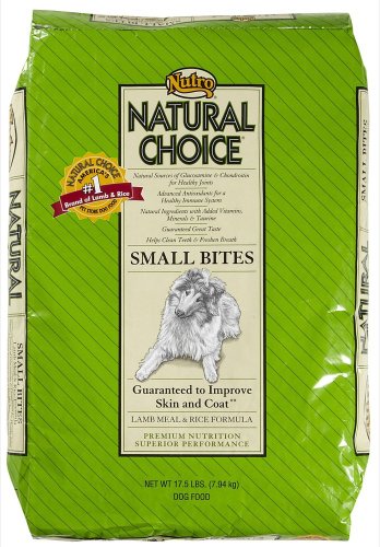 Nutro Natural Choice Small Bites - Lamb & Rice 15 lbs