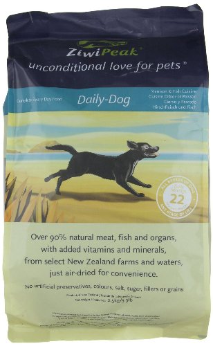 ZiwiPeak Raw Dog Food Venison & Fish 5.5lb