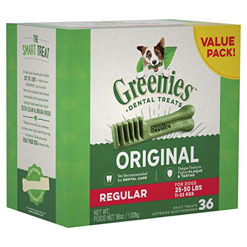 Greenies Dental Dog Treats - Regular - 36oz