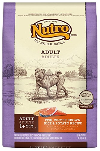 Nutro 10122922 Natural Choice Fish, Whole Brown Rice & Potato Adult Dog Food 13.6 kg