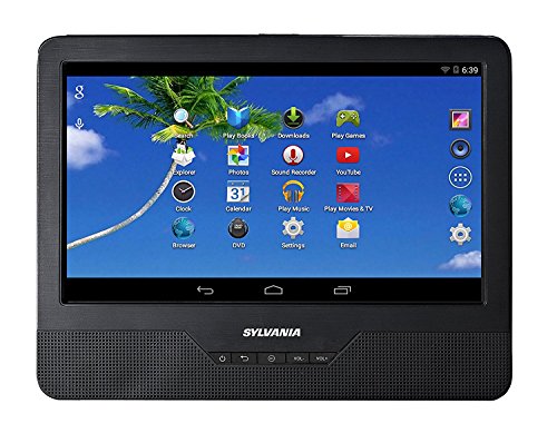 Sylvania SLTDVD9220 9-Inch 2-in-1 Integrated DVD Player and 1.3 GHz Quad Core Tablet