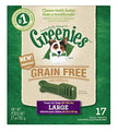 Greenies 10122365 Grain Free Dental Chews for Dogs 27OZ (17/Large)