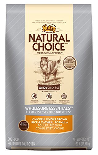 Natural Choice Senior Wholes sain poulet, Riz brun entier et formule d'avoine, 30 lb.