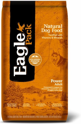 Eagle Pack Power Power Bonus Sac pour chien 40 lb orange
