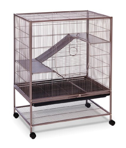 PRODUCTION PET PET RAT et chinchilla Cage, 31 pouces par 20-1 / 2 pouces par 40 pouces, rose saupoudrée en terre