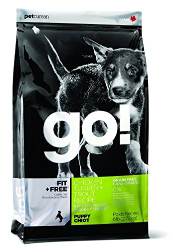 Petcurean 130-1312 Go! Fit Plus Free Grain Free Puppy Recipe For Dog (12LB (3))