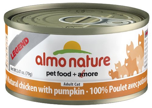 Almo Nature Legend 1102H Chicken with Pumpkin Canned Cat Food 24/140G