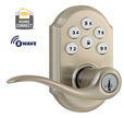 Kwikset Smartcode Z-Wave Electronic Touch Papad avec levier, compatible avec Alexa via Samsung SmartThings et / ou Wink