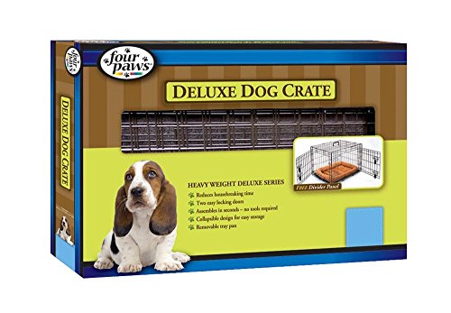 Four Paws Double Door Deluxe Crate Divider Panel Included