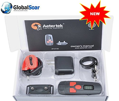 Aetertek 211-350W-1 400 Yard 1 Small Dog Training Anti Bark Collar