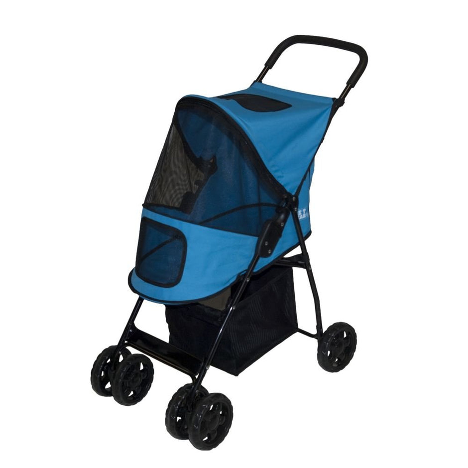 Pet Gear Sport Lite Pet Carrier Stroller, Ocean Blue