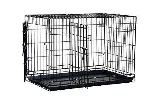 Precision Pet 1125-GRC5000BDI Great Crate With 2 Door (Black, 42X28X31)