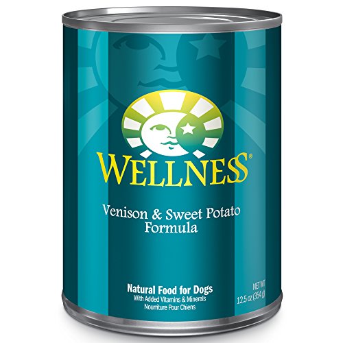 Wellness Complete Health Natural Wet Canned Dog Food Venison & Sweet Potato