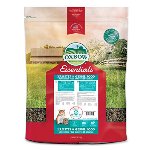 OXBOW Animal Health Healthy Handfuls Essentials Hamster/Gerbil Food, 15 lbs.
