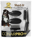 ConairPRO Shed-It Kit 3 Brush Attachments