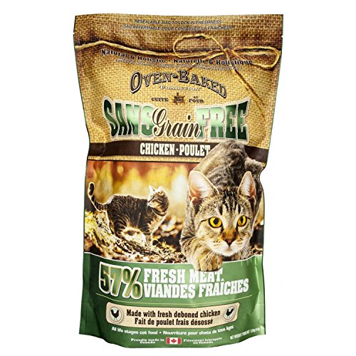 Bio Biscuit Oven Baked Tradition FF1353 Dry Grain Free Chicken Formula Cat Food 7 lbs