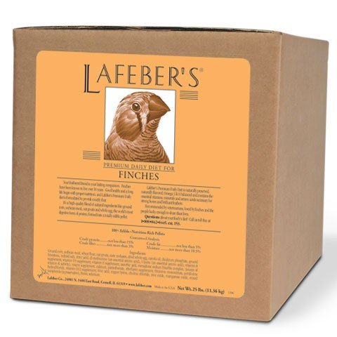 Lafeber Finch Pellets Orange 25lb Bulk