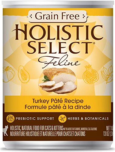 Sélection holistique Sélectricité Grain sans dinde Pate Cat Food