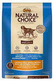 Nutro Natural Choice 10106558 Large Breed Chicken,Rice and Oatmeal Weight Management Dog Food 6.81KG