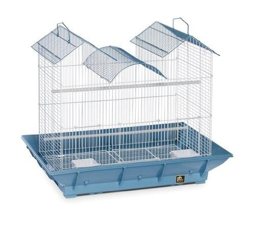 Prevue Pet Products BPV856 2-Pack Clean Life Flight Plastic Cockatiel Cage, 24-Inch, Colors Vary