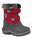 Naturmania Nat's SM1480B Winter Boots With Lightweight And Flexible Eva Bottom (Red, 7)
