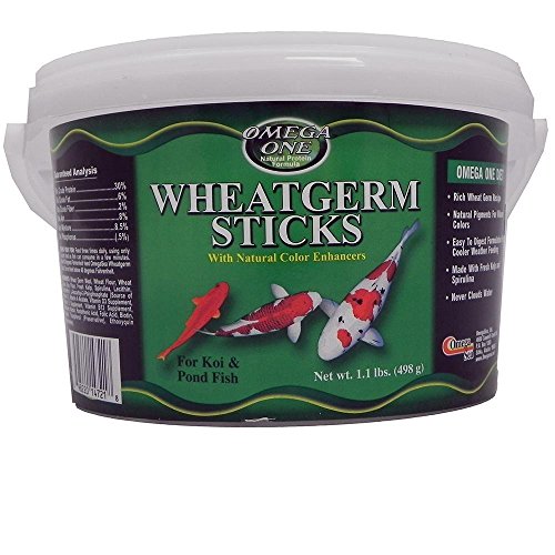 Omega One AA5981 Wheat Germ Sticks Fish Food (1.1lb)