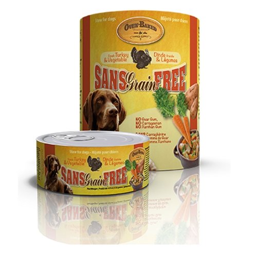 Oven-Baked Tradition Fresh Turkey and Vegetable Canned Dog Food (24X5.5oz)
