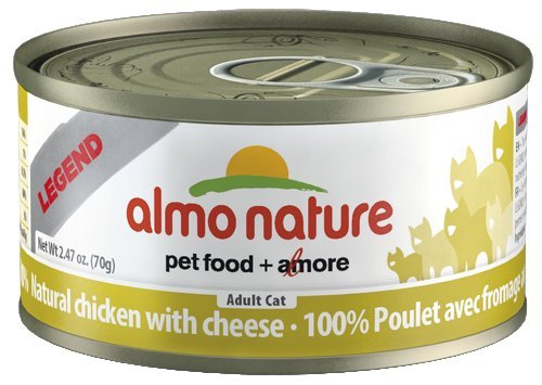 Almo Nature Legend 1015H Chicken & Cheese Canned Cat Food 24/70G