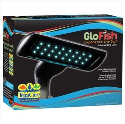 Tetra 29046 GloFish Universal Aquarium Light With Blue 24 LED's