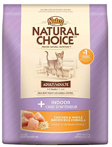 Nutro Natural Choice Indoor Chicken and Rice Adult Cat Food