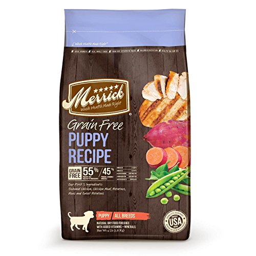 Merrick Grain Free Puppy Recette Dry Chog Aliments