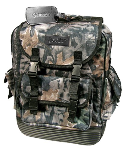Camo Back Pack With EVA Bottom 24 Liters (Deep Wood)