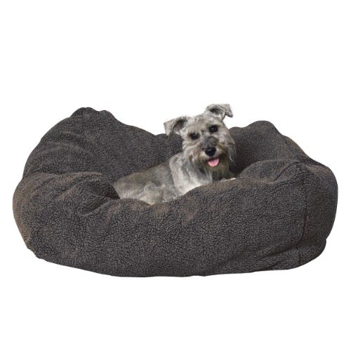K&H Manufacturing Cuddle Cube Pet Bed, Small 24-Inch by 24-Inch, Gray