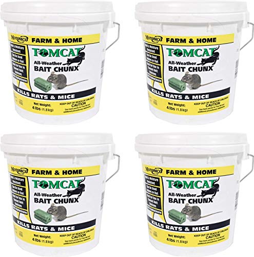 Motomco Tomcat All Weather Bait Chunx, 32 lbs