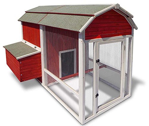 Precision 2929-29170 Old Red Barn Chicken Coop 53X78X52