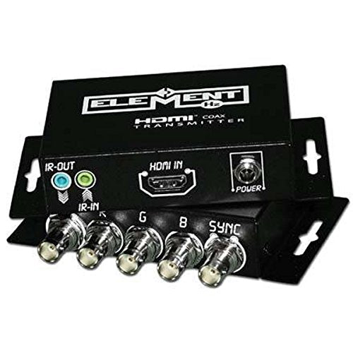 Élément HZ ELE8084 HDMI sur 5 Extension de câble Coax, plage de transmission jusqu'à 330 pieds avec HD 1080p 3D pris en charge