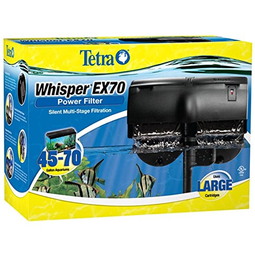 Tetra 26313 Whisper EX Aquarium Power Filter (EX 70)