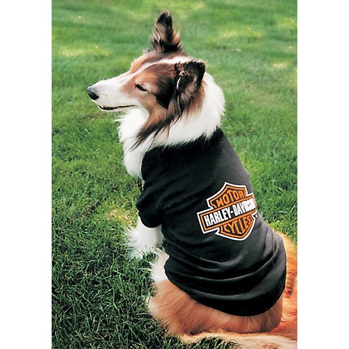 Coastalpet Harley-Davidson T-shirt with Bar & Shield Emblem (X-Large)