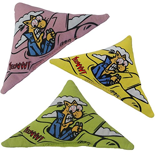 Ducky World Yeowww! 18 Purrr Muda Triangle Cat Toy
