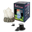 Hydor H2Show KB2401 Kit en cristal avec fabricant de bulles et Colormix LED Spot Light